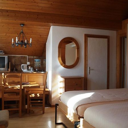 Au Bel Air Hotel Leysin Pokoj fotografie